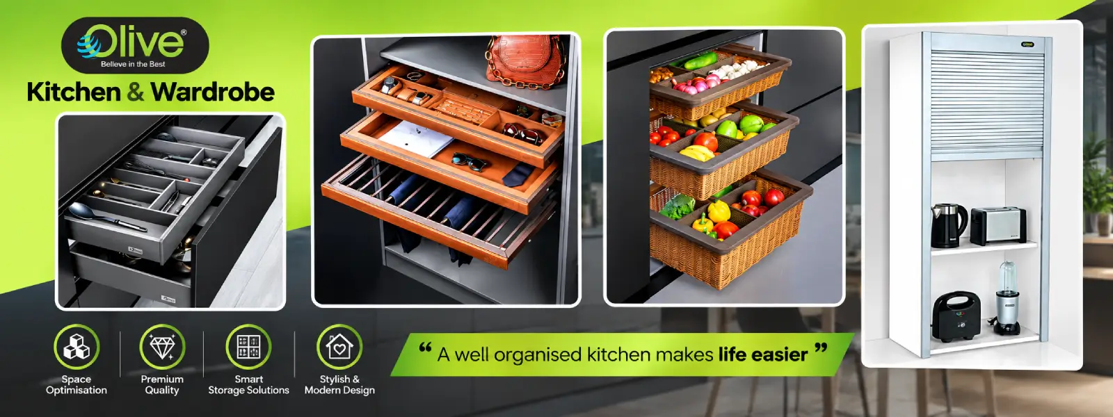 Kitchen and Wardrobe